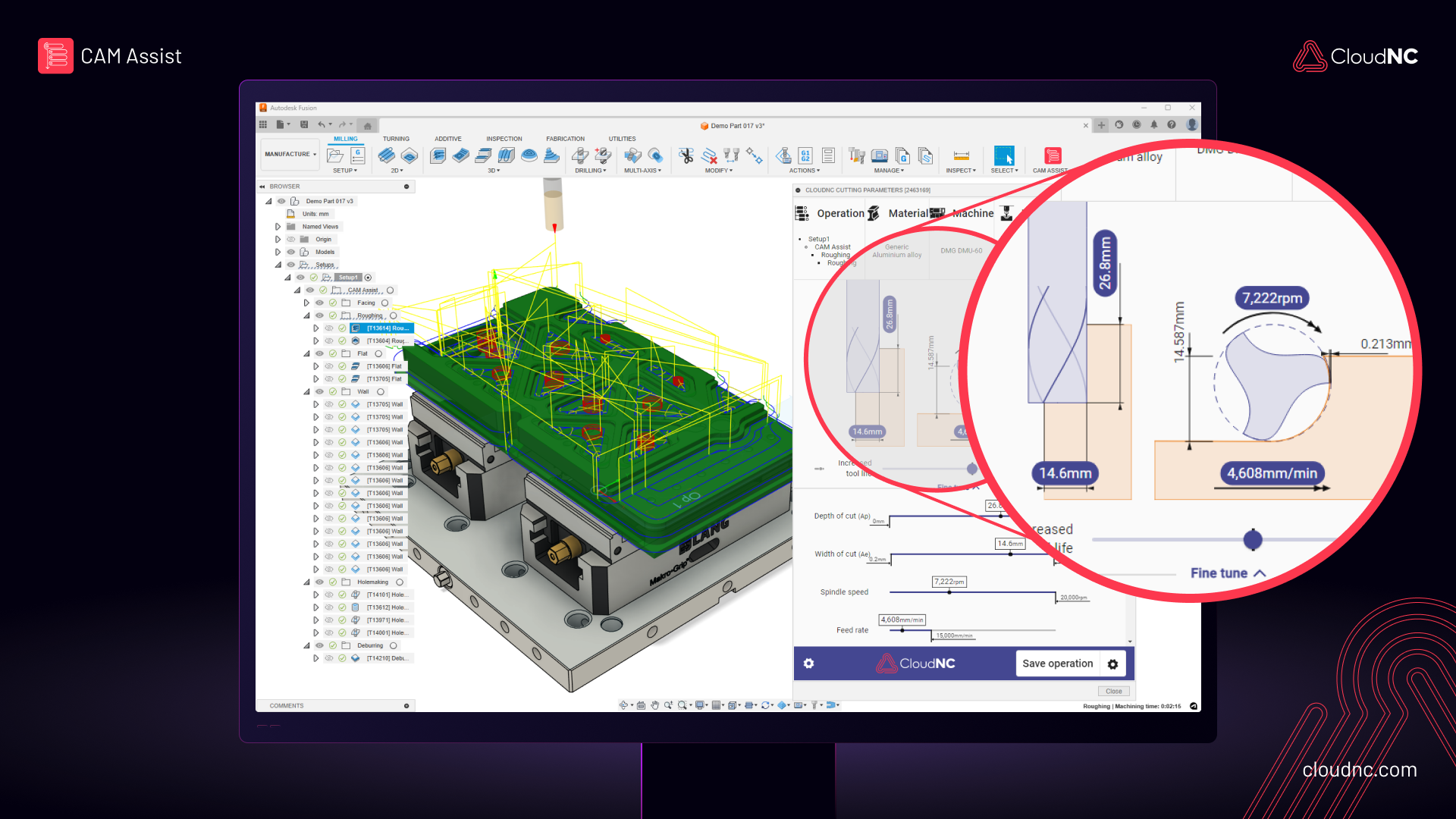 CloudNC Parameter Validation